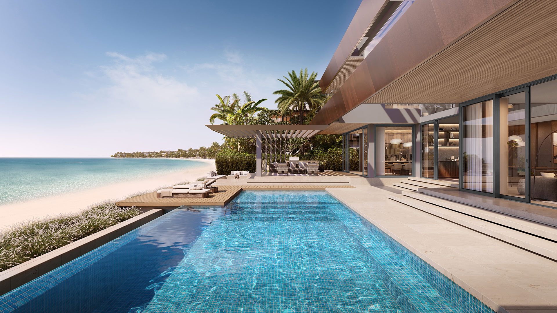 Architectural visualisation of Villas, Palm Jebel Ali