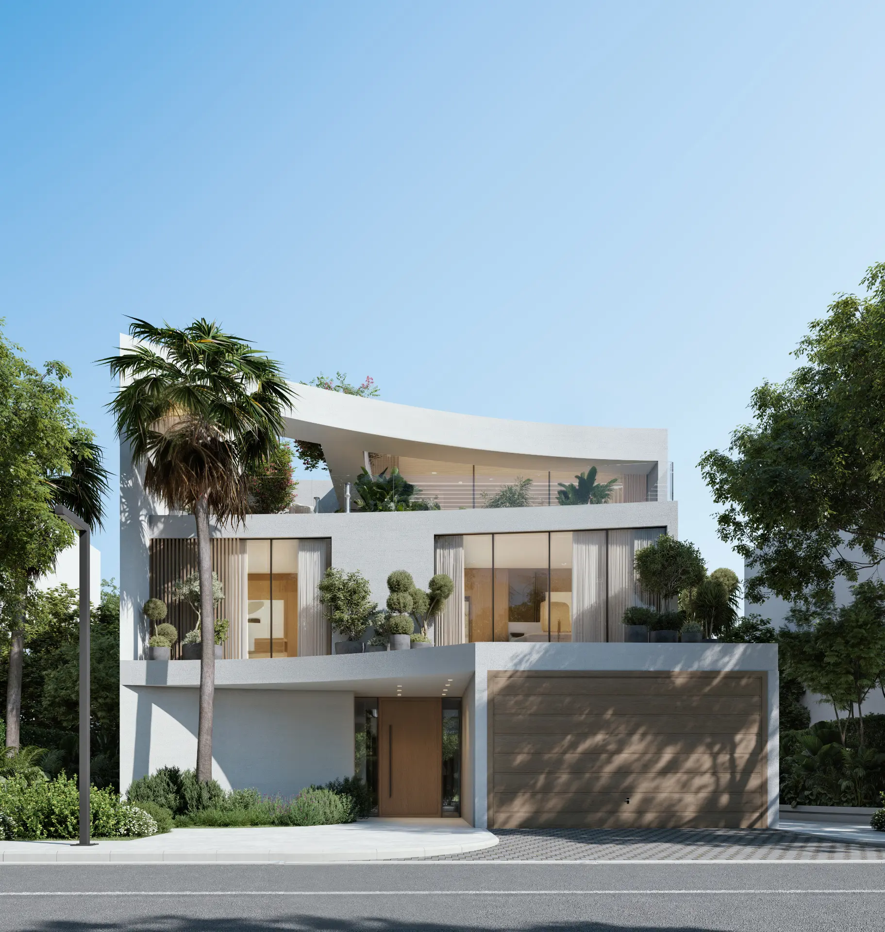 Architectural visualisation of Lunaya by Zaya, Dubai